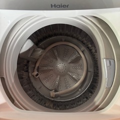 【美品】Haier 全自動洗濯機 2017年製　5.5kgの画像