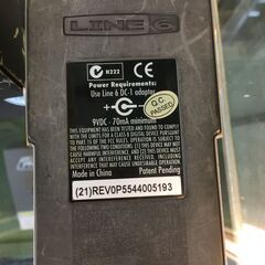 ＬＩＮＥ6 ＶＥＲＢＺＩＬＬＡ   エフェクター 【🔥リサイクルモールみっけ柏🔥】の画像
