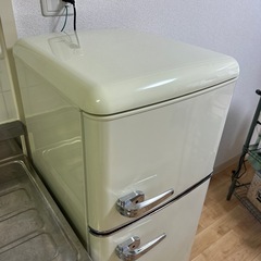 冷蔵庫　レトロ　114Lの画像