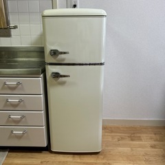 冷蔵庫　レトロ　114Lの画像