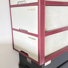 【直接取り引き限定】まとめて プラスチック 衣装ケース 収納ケースの画像