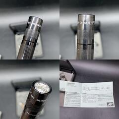 C396　未使用保管品 MAGLITE（マグライト）フラッシュライト ソリテール 黒 LED　懐中電灯・キーチェーンセット 防災用品　災害対策の画像