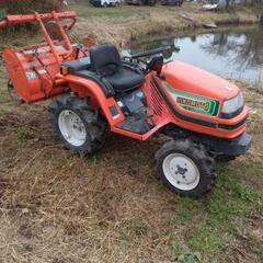ヒノモトトラクター CX-13(4wd)13馬力 草刈り機 334アワー！の画像