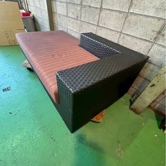 L字ソファーの画像