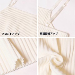 キャミソール　ワンピースの画像