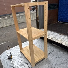 棚　木製　美品の画像