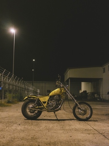 sr500チョッパーカスタム