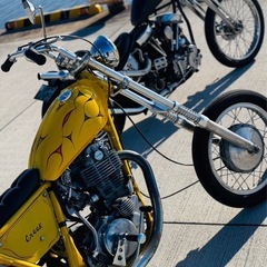 sr500チョッパーカスタムの画像