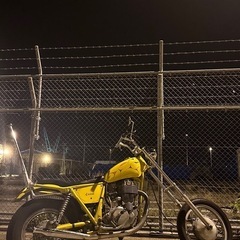 sr500チョッパーカスタムの画像