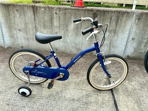 イノベーションファクトリー インディゴネイビー 子供 中古 自転車 買取 キッズ 18インチ