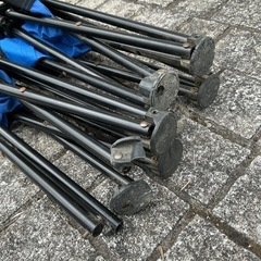 折りたたみ椅子　二脚セットの画像