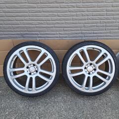 希少　18インチ 4穴 PCD100　RAYS VERSUS TURISMO SPADA   アルミホイール 4本 になります。の画像