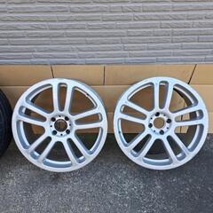 希少　18インチ 4穴 PCD100　RAYS VERSUS TURISMO SPADA   アルミホイール 4本 になります。の画像