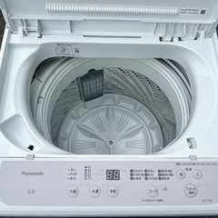 (498)¥25300(税込)Panasonic 洗濯機　2023年製　7kg の画像