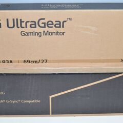 中古良品 LG UltraGear 27GL83A-B ゲーミングモニター 27型液晶ディスプレイ 確認済の画像