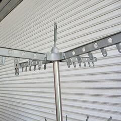 【B185】３段式　パラソル型物干しスタンド　の画像