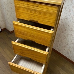 　美品　中古小物入れ引き出しの画像