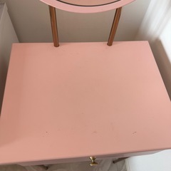 フランフラン　ドレッサー　ピンクの画像