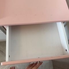 フランフラン　ドレッサー　ピンクの画像