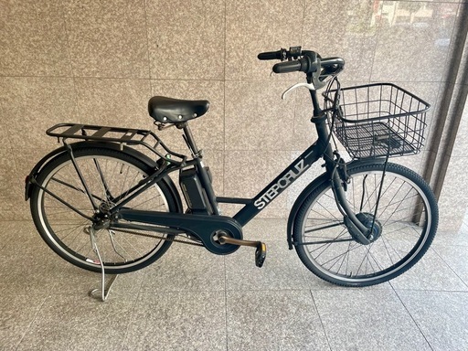電動自転車　ブリジストンステップクルーズ　26黒　STEPCRUZ
