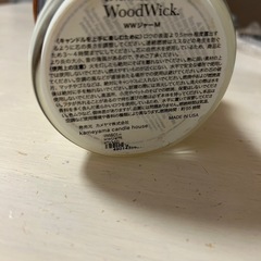Wood Wick アロマキャンドルの画像