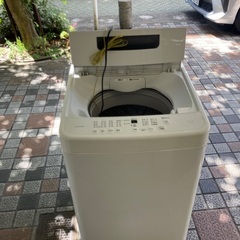 洗濯機　5kg 中古の画像