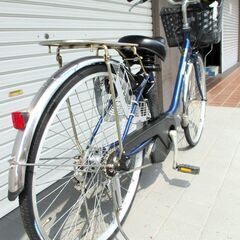 中古自転車 Panasonic パナソニック 電動アシスト自転車 BE-ELSX632V 内装3段変速 バッテリー8Ah LEDライト バッテリー劣化問題なし 2021年モデル 通勤 通学 近所のお出掛けなどにの画像