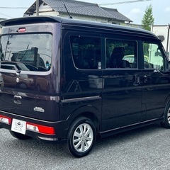 ★支払い総額 59.8万★ローン可能★スズキ エブリイワゴン ターボ/ハイルーフ！車検2年付き！下取り、配送可能！の画像
