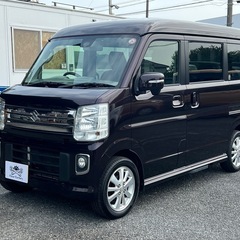 ★支払い総額 59.8万★ローン可能★スズキ エブリイワゴン ターボ/ハイルーフ！車検2年付き！下取り、配送可能！の画像