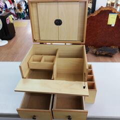 ☆ドリーム荒牧店☆ジモティー割引有☆ 木製メイクボックスの画像
