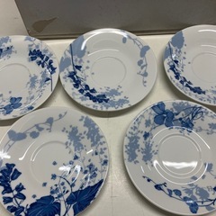  2508-652 GIVENCHY 5客コーヒセット バラ売り不可 キズ汚れ有りの画像
