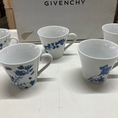  2508-652 GIVENCHY 5客コーヒセット バラ売り不可 キズ汚れ有りの画像