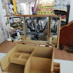 ☆ドリーム荒牧店☆ジモティー割引有☆ 木製メイクボックスの画像