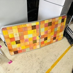 コールマン　ナチュラルモザイクリビングテーブル120 キャンプの画像