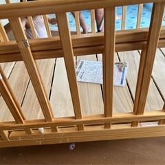 ベビーベッドの画像