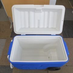 Coleman クーラーボックス 5850 2輪 タイヤ/ハンドル付き アウトドア 釣り コールマン レジャー 運動会/コールマン 札幌 北20条店の画像