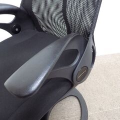新札幌 okamura オカムラ  レオパード CE93BR ミーティングチェア リングベース オフィスチェア メッシュ ファブリック No.3558の画像