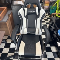 GT Racing ゲーミングチェア　座面破れありの画像