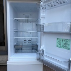 MITSUBISHI 三菱電機 168L 2ドア 冷蔵庫 MR-P17J-W 2023年製 ノンフロンの画像