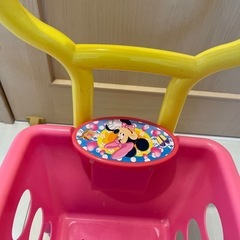 ミニーちゃん　買い物カートの画像