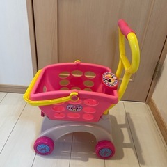 ミニーちゃん　買い物カートの画像