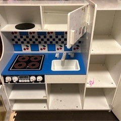 キッチン　木製 レトロ おもちゃ　キッズ　ベビー　知育　 の画像