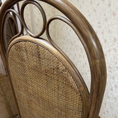 中古美品　藤製品仕切　パーテーション　の画像