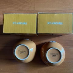 リラックマ どんぶり 2個セット 未使用品①の画像