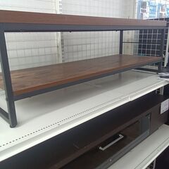 ★リユースのサカイつくば店★TK6255 ニトリ TVボード ダークブラウン H40×D40×W120 クリーニング済みの画像