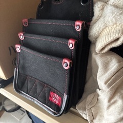 ベルトに装着　道具入れの画像