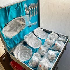 パールシルバー ジャパンシルバー 22点食器セットの画像