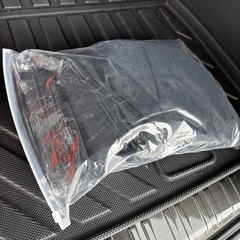 未使用 リアハッチ 防虫ネット 網戸 160サイズ マグネット ハイエース ミニバン用の画像