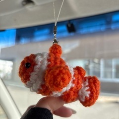 あみぐるみ　クマノミの画像