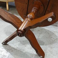 三越家具｜Brugge｜ブルージュ｜円卓ダイニング3点セット｜日本製の画像